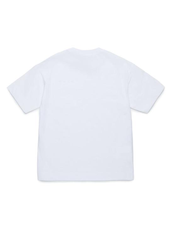 26FW [키즈] 마르니 티셔츠 M01415M00RF 0M100 Bianco - MARNI