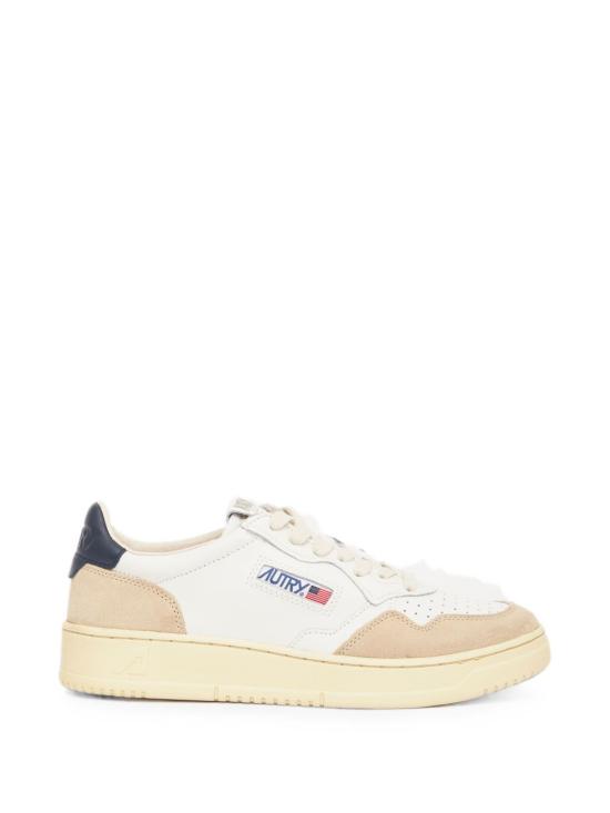 26FW 오트리 메달리스트 로우 스니커즈 AULMLS28 Bianco