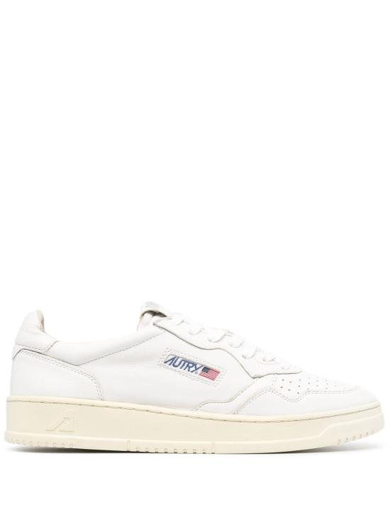 26FW 오트리 메달리스트 로우 스니커즈 AULMGG04 Bianco