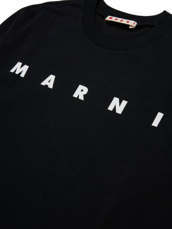 26FW [키즈] 마르니 니트/스웻셔츠 M01603M00RF 0M900 Nero - MARNI