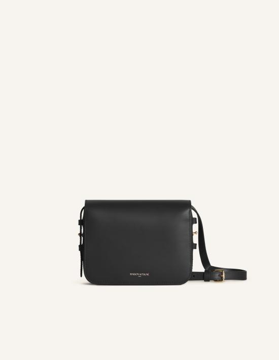 26FW 메종키츠네 크로스백 QU05170LR0001P199 BLACK DOM - MAISON KITSUNE