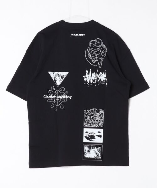 26SS 마무트 트레이닝 티셔츠 M11F5TR014BK BLACK DOM - MAMMUT