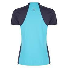 26SS 몬츄라 반팔 티셔츠 MTZN38W730890 TURQUOISE GRAPHITE BLUE DOM