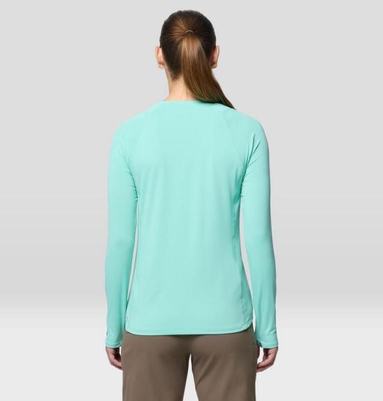 26SS 마운틴하드웨어 긴팔 티셔츠 1982721 320 ICY TEAL DOM - MOUNTAIN HARDWEAR