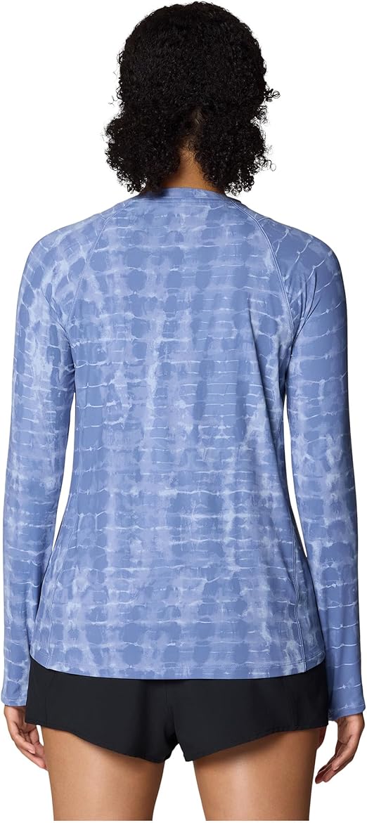 26SS 마운틴하드웨어 긴팔 티셔츠 1982721448 BEST COAST BLUE PRISMATIC PRINT DOM - MOUNTAIN HARDWEAR