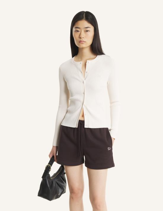 26SS 메종키츠네 가디건 QW00502KT11930063 NOBLE BEIGE DOM