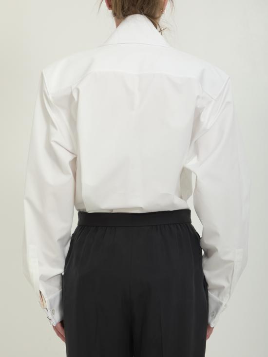 26SS 생로랑 셔츠 870726 WHITE - SAINT LAURENT