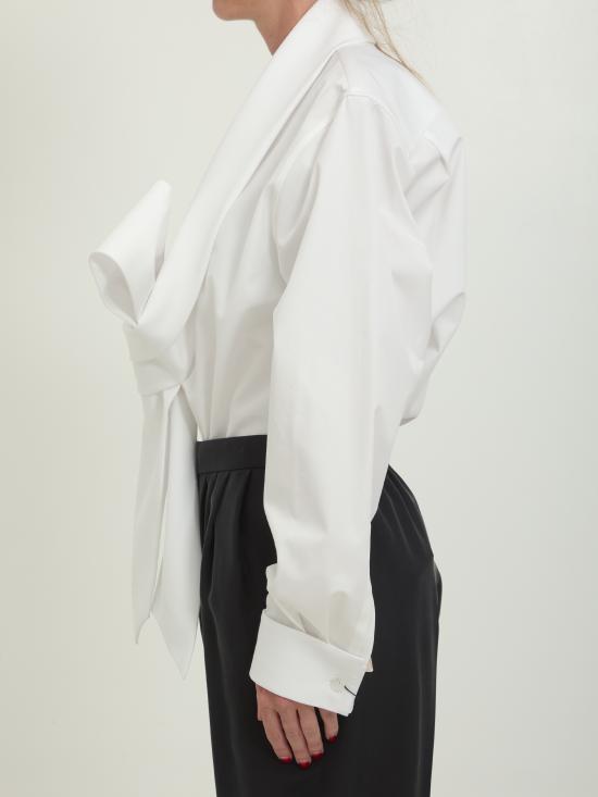 26SS 생로랑 셔츠 870726 WHITE - SAINT LAURENT