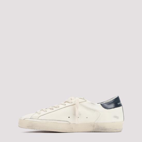 26FW 골든구스 슈퍼스타 스니커즈 GMF00101 F004164 15430 BEIGE NIGHT BLUE - GOLDEN GOOSE