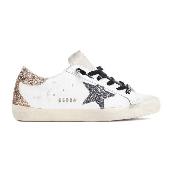 26FW 골든구스 슈퍼스타 스니커즈 GWF00102 F005358 82532 OPTIC WHITE SEEDPEARL BLACK GOLD - GOLDEN GOOSE