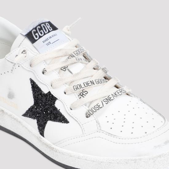 26FW 골든구스 글리터 스타 볼스타 스니커즈 GWF00117 F006118 10750 WHITE BLACK GOLD ICE - GOLDEN GOOSE
