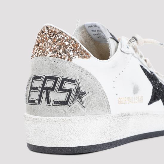 26FW 골든구스 글리터 스타 볼스타 스니커즈 GWF00117 F006118 10750 WHITE BLACK GOLD ICE - GOLDEN GOOSE