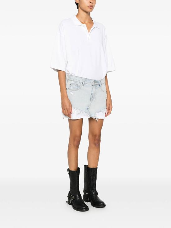 26FW 알렉산더 왕 숏 원피스 4DC3266121 494C WHITE LIGHT BLEACH - ALEXANDER WANG
