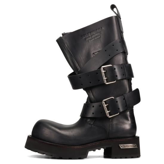 26SS 발렌시아가 부츠 833592 WBEQ1 1000 BLACK DOM