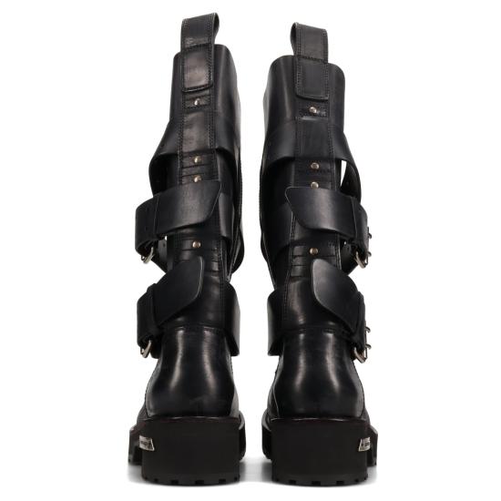 26SS 발렌시아가 부츠 833592 WBEQ1 1000 BLACK DOM - BALENCIAGA