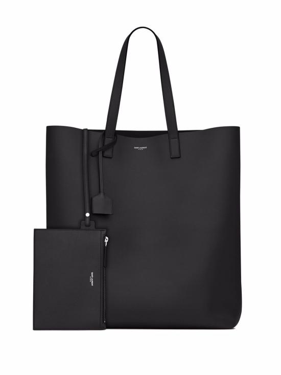 26SS 생로랑 볼드 쇼핑 백 676657 CSU0N1000 BLACK - SAINT LAURENT