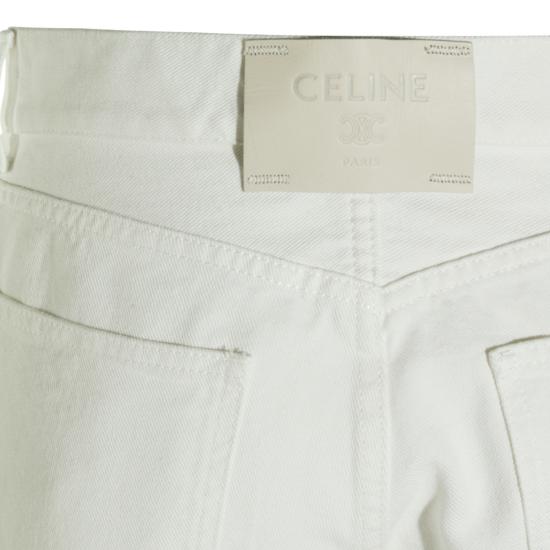 26FW 셀린느 데님 팬츠 RP0IU617R GFV7 WHITE - CELINE