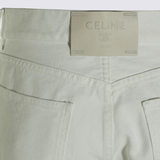 26FW 셀린느 데님 팬츠 RP0IU617R GFV7 WHITE - CELINE