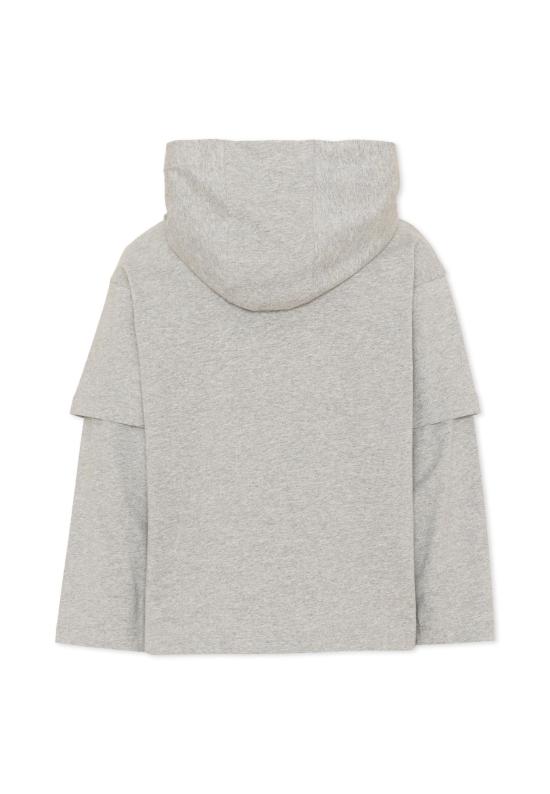 26FW [키즈] 발망 티셔츠 BZ8I30 Z3191 806BD GREY - BALMAIN