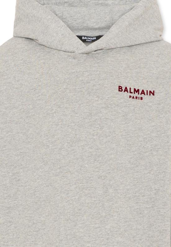 26FW [키즈] 발망 티셔츠 BZ8I30 Z3191 806BD GREY - BALMAIN