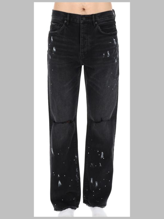 26FW 퍼플 브랜드 데님 팬츠 P011 BRKS526BLACK