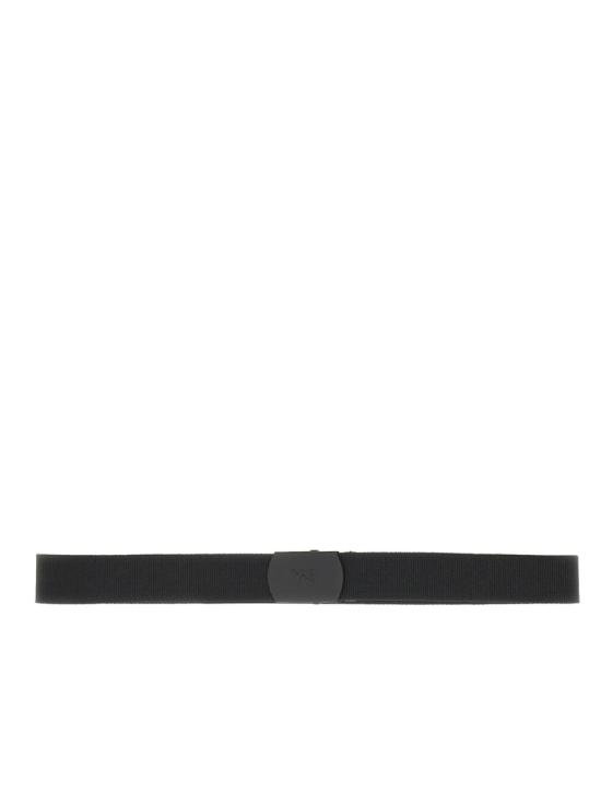 26FW 와이쓰리 클래식 로고 버클 패브릭 벨트 KA2308 BLACK - Y-3