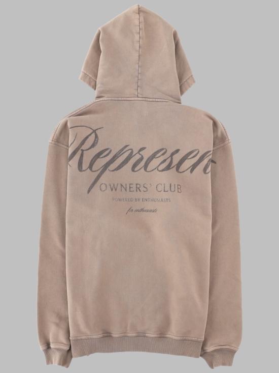 26FW 리프레젠트 후드 티셔츠 OCM41200 17 GREY - REPRESENT