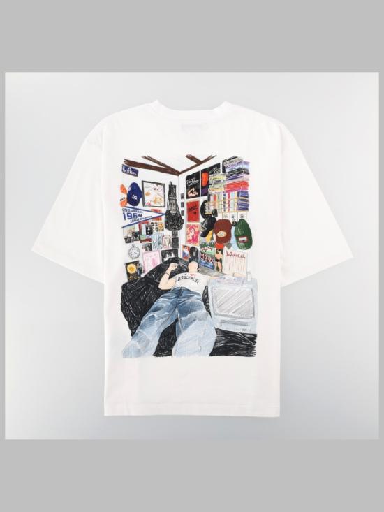 26FW 디스퀘어드2 반팔 티셔츠 S74GD1578 D20033100 WHITE - DSQUARED2