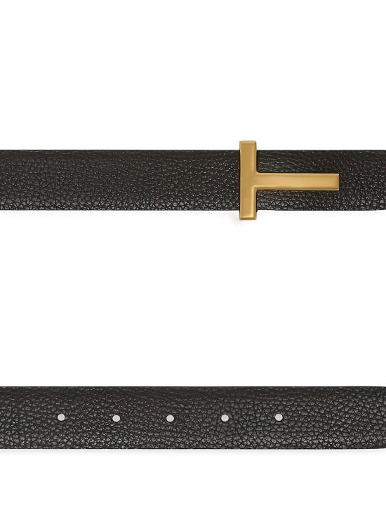 26FW 톰포드 가죽 벨트 TB224 LCL236G TNE SMOKE GREY BLACK - TOMFORD