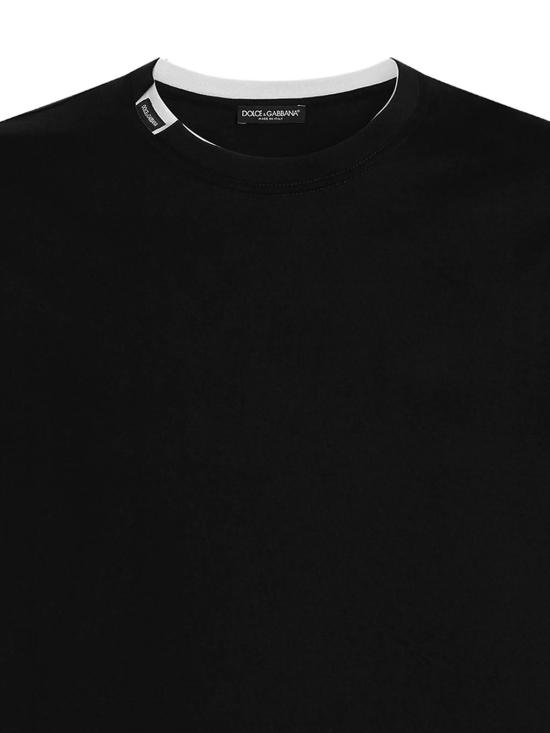 26FW 돌체앤가바나 반팔 티셔츠 G8TW5T FU7EQ N0000 NERO - DOLCE & GABBANA