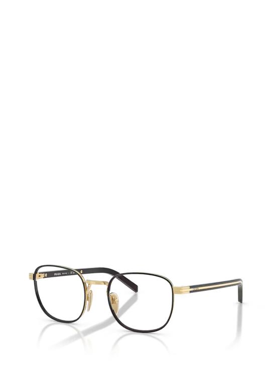 26FW 프라다 안경 PR D50V 5AK1O1 GOLD BLACK - PRADA