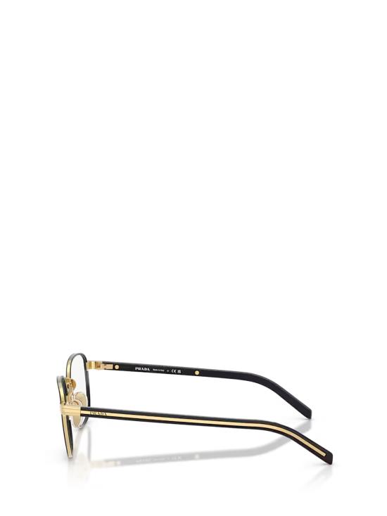 26FW 프라다 안경 PR D50V 5AK1O1 GOLD BLACK - PRADA