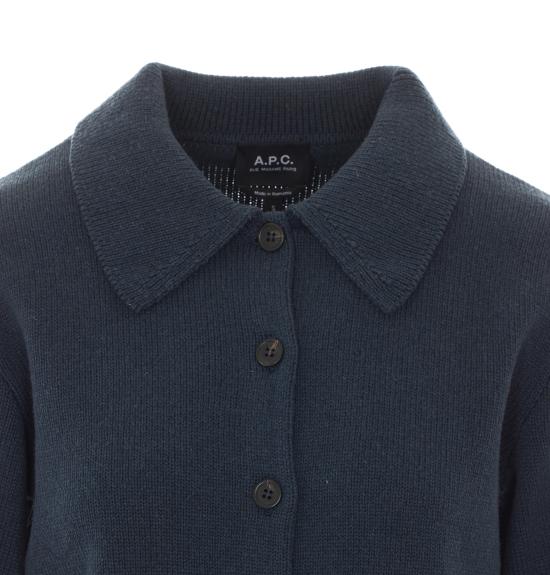 26FW 아페쎄 가디건 WOASX F22368 IAK Blue - A.P.C.