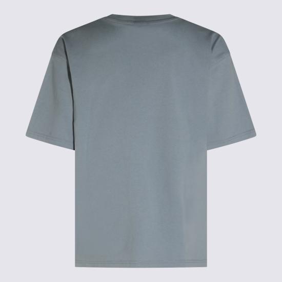 26FW 디젤 반팔 티셔츠 A13049 0DQAU9ED POWDER BLUE - DIESEL