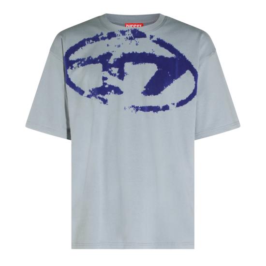 26FW 디젤 반팔 티셔츠 A13049 0DQAU9ED POWDER BLUE