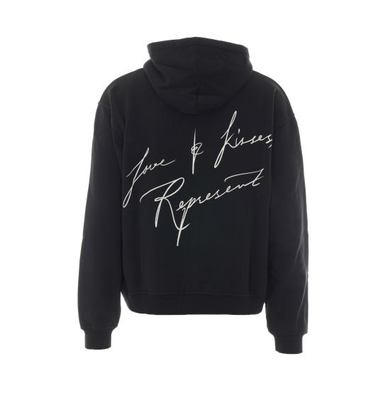 26FW 리프레젠트 후드 티셔츠 MLM101150 Black - REPRESENT