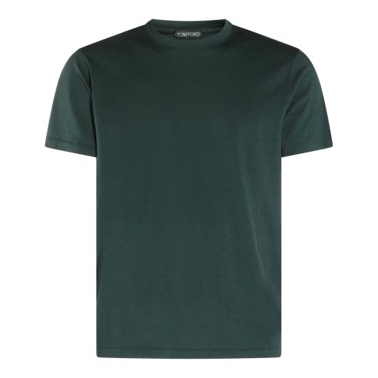 26FW 톰포드 반팔 티셔츠 JCS004 JMT012GBP DARK GREEN - TOMFORD