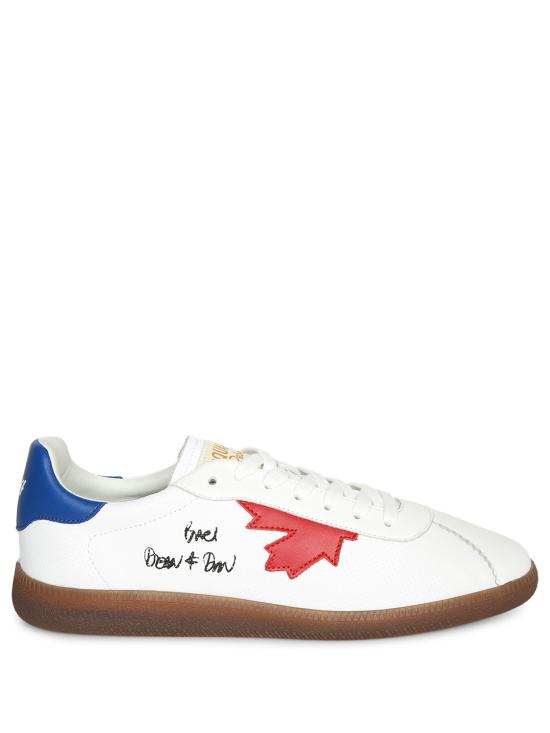 26SS 디스퀘어드2 라벨 스니커즈 SNM0468 18908701 M1424 White