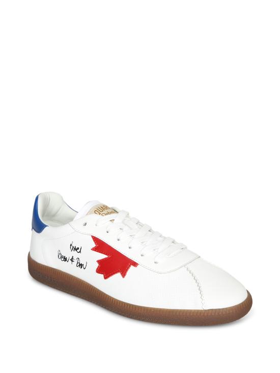 26SS 디스퀘어드2 라벨 스니커즈 SNM0468 18908701 M1424 White - DSQUARED2