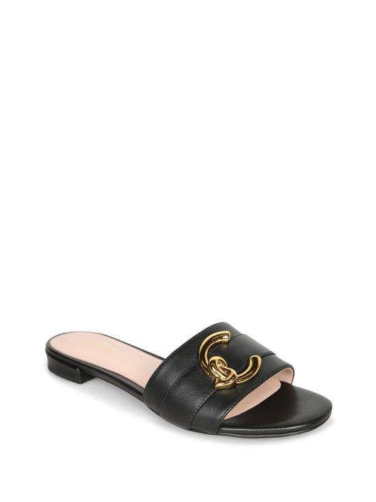 26SS 코치넬리 샌들 E4SB317010 001 Black - COCCINELLE