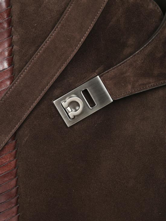 26SS 살바토레 페라가모 가방 241861 789686 001 Brown - SALVATORE FERRAGAMO