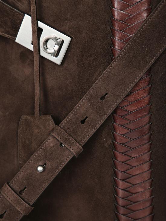 26SS 살바토레 페라가모 가방 241861 789686 001 Brown - SALVATORE FERRAGAMO