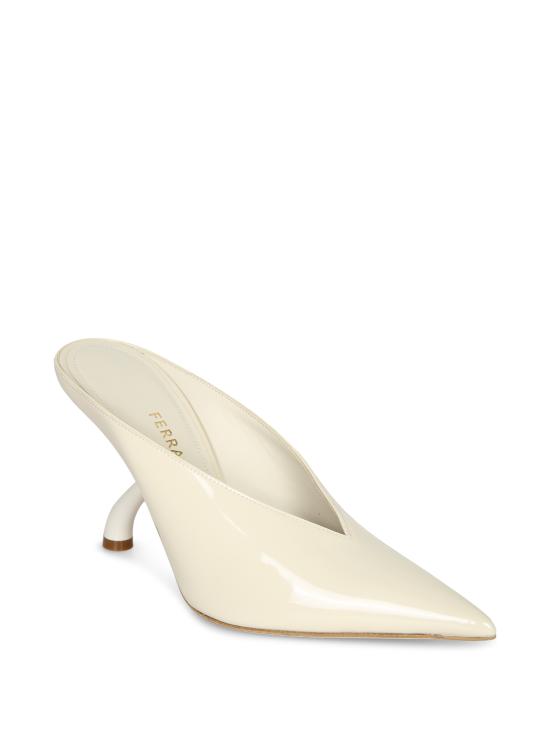 26SS 살바토레 페라가모 힐/펌프스 792730 01L592 002 White - SALVATORE FERRAGAMO