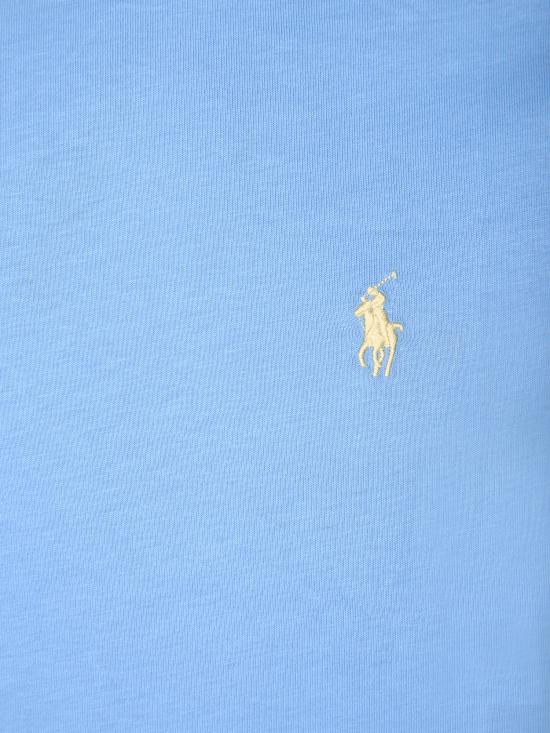 26SS 폴로 랄프로렌 포니로고 자수 반팔 티셔츠 710671438 454 Blue - POLO RALPH LAUREN