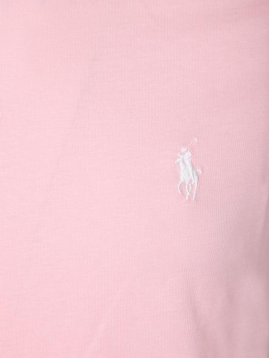 26SS 폴로 랄프로렌 포니로고 자수 반팔 티셔츠 710671438 520 Pink - POLO RALPH LAUREN