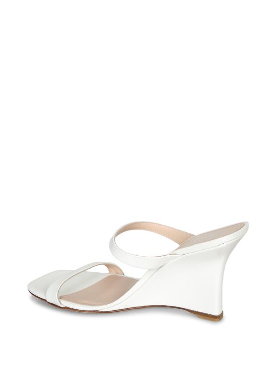 26SS 스튜어트 와이츠먼 뮬/슬리퍼 SN719 PAT YVG White - STUART WEITZMAN