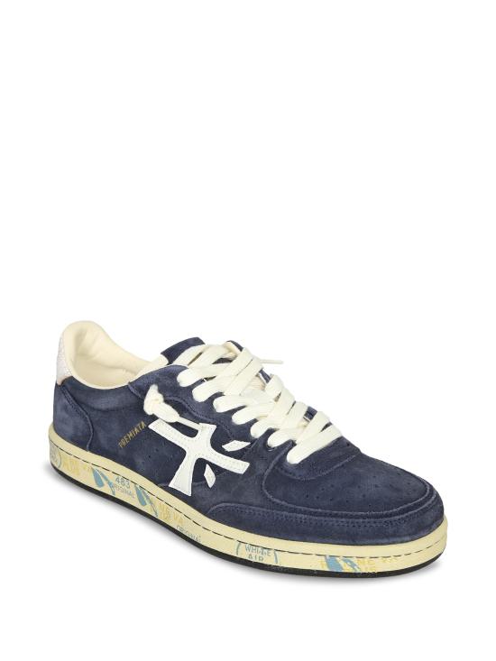 26SS 프리미아타 BSKT 바스켓 클레이 스니커즈 BSKTCLAY 7708 Blue - PREMIATA