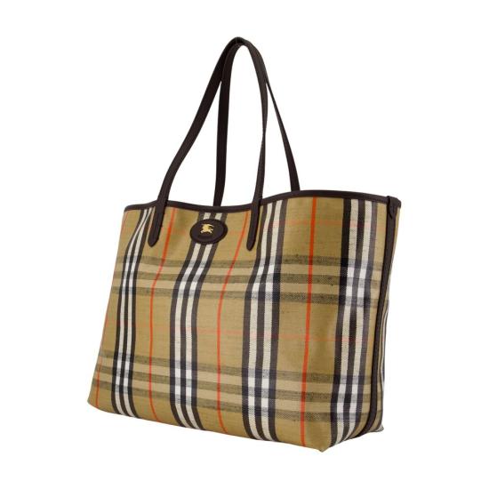 25FW 버버리 하이랜드 미디움 토트백 8112222 B9368 BEIGE - BURBERRY