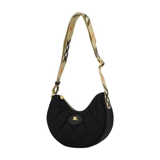 26FW 버버리 HORSESHOE 홀스슈 퀼팅 크로스백 8111928 A1189 black - BURBERRY