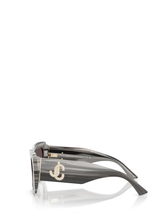 26FW 지미추 선글라스 JC5036B 50638G STRIPED BLACK - JIMMY CHOO